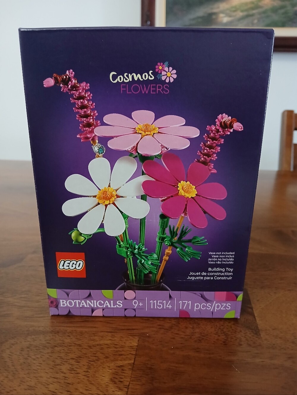 LEGO Botanicals Cosmos Flowers Set - Pink, Magenta & White NWT Ages 9+ 171 Pcs